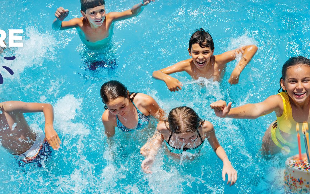 FÊTE TON ANNIVERSAIRE À LA PISCINE