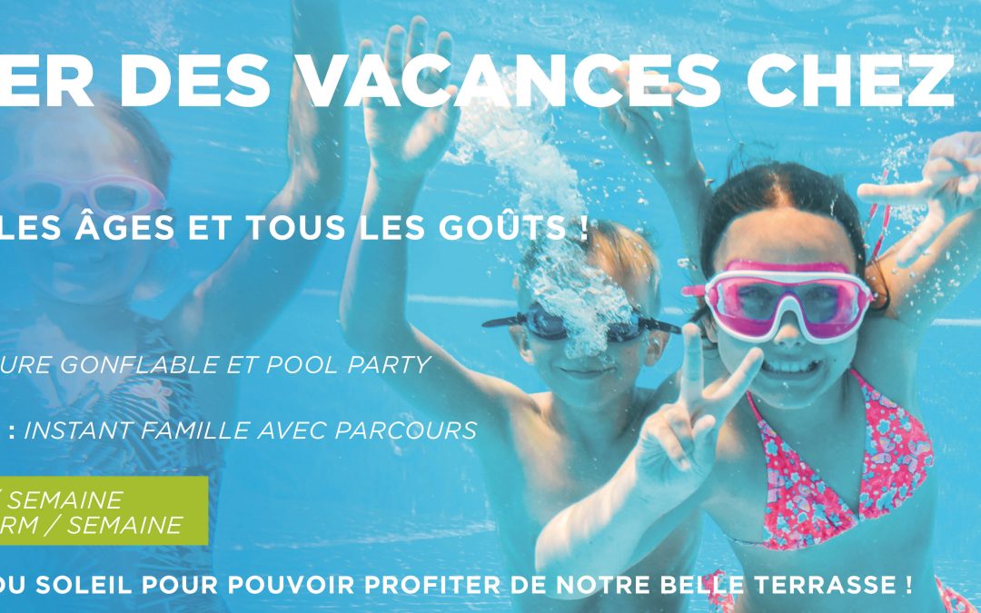 VIENS PROFITER DES VACANCES CHEZ CALYPSO !