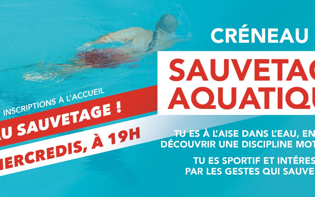 CRÉNEAU SAUVETAGE AQUATIQUE